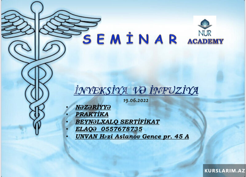Seminar Injeksiya və Infuziya