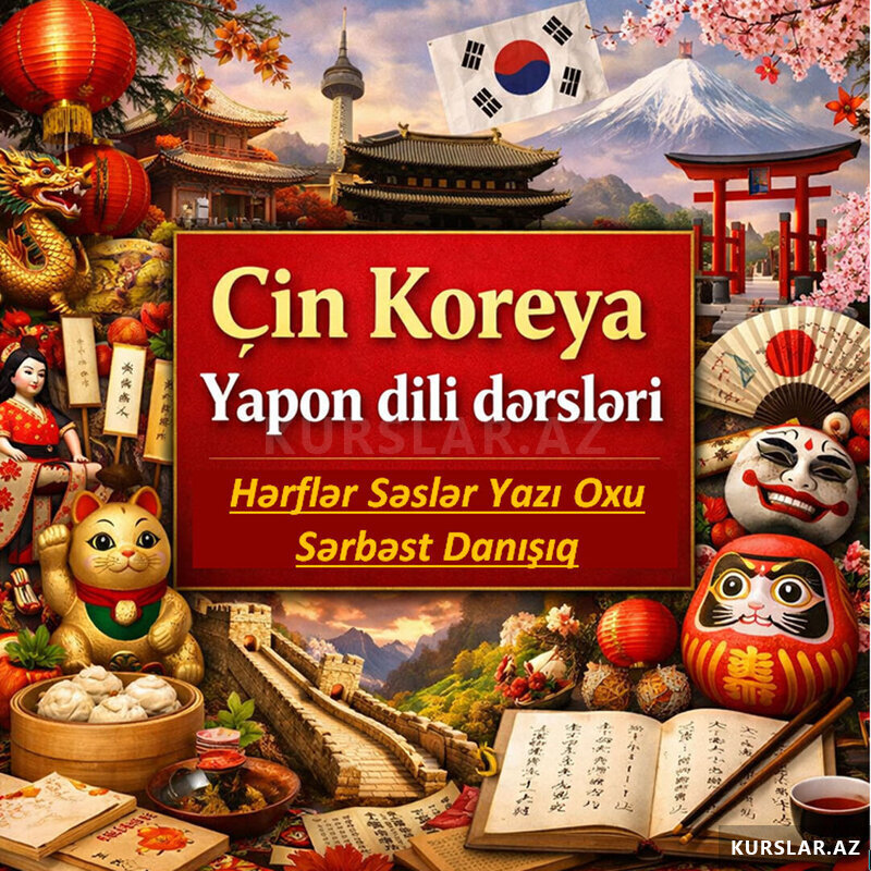 Çin Koreya Yapon dili dərsləri Çin Koreya Yapon dili dərsləri