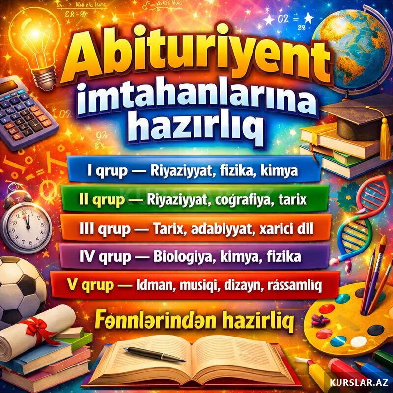 Abiturient 9-11 ci sinif buraxılış imtahana hazırlıq Abiturient 9-11 ci sinif buraxılış imtahana hazırlıq