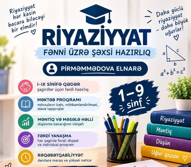 Riyaziyyat hazirliq Riyaziyyat hazirliq