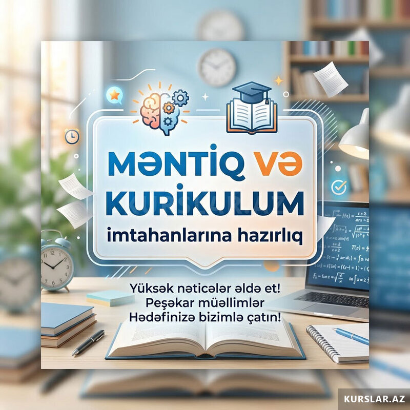 Kurikulum Və Məntiq Hazirliği Sertifikasiya imtahanına hazır Kurikulum Və Məntiq Hazirliği Sertifikasiya imtahanına hazır