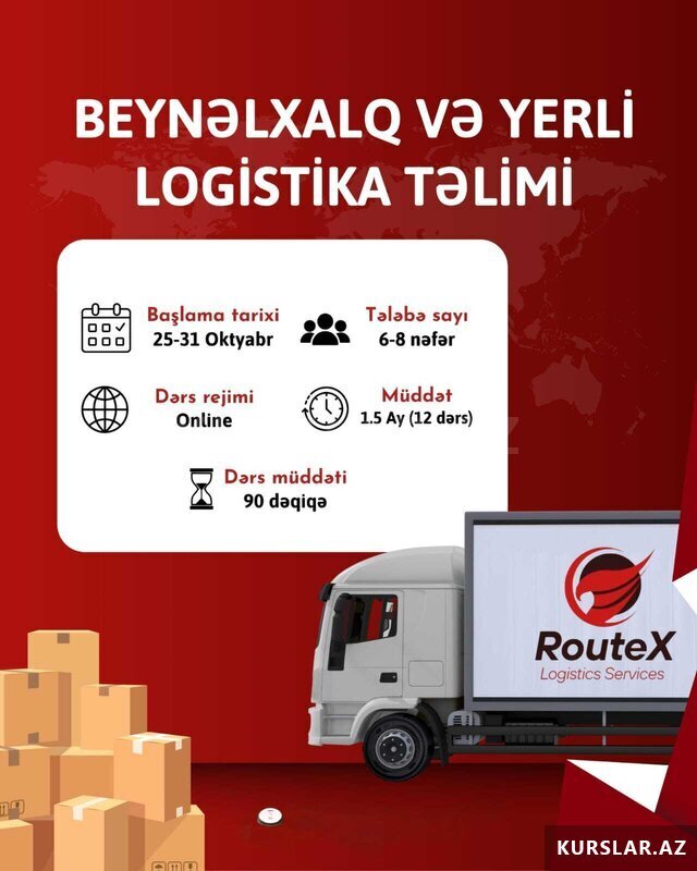Beynəlxalq və Yerli Logistika Təlimi Beynəlxalq və Yerli Logistika Təlimi