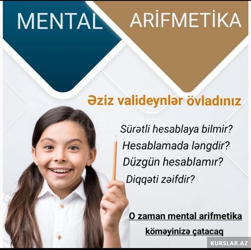 Mental Arifmetika Dərsləri - Onlayn Mental Arifmetika Dərsləri - Onlayn