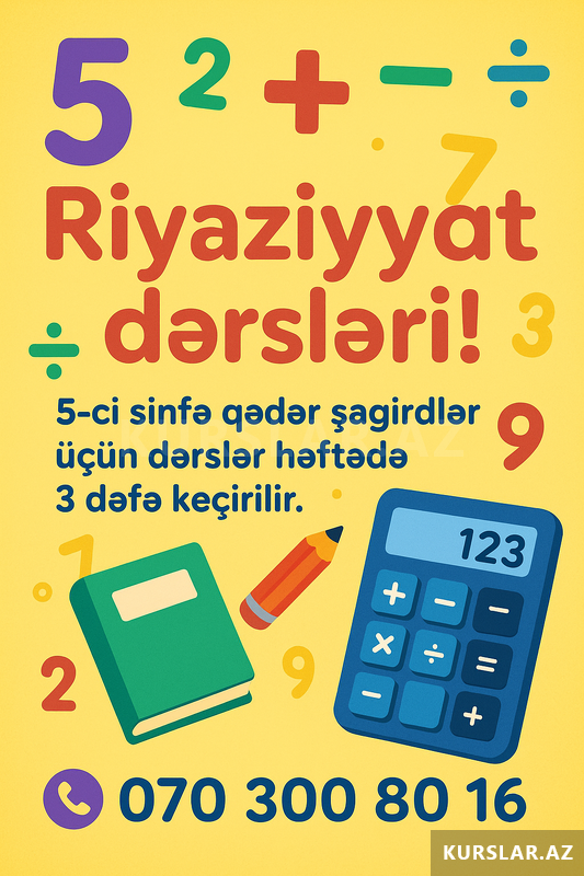 riyaziyyat hazirliqi riyaziyyat hazirliqi