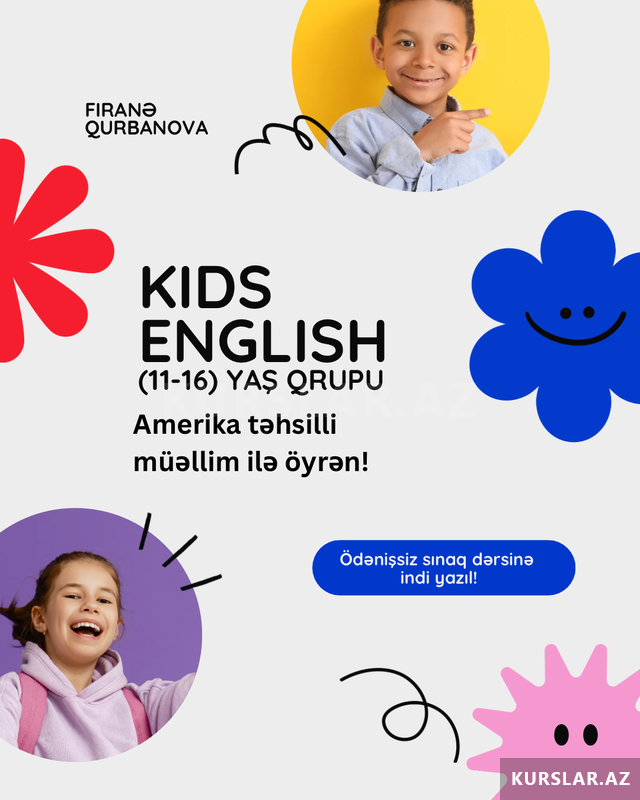 Amerika təhsilli müəllim ilə öyrən Amerika təhsilli müəllim ilə öyrən