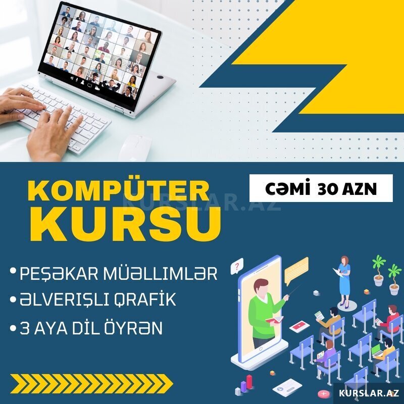 "3 ayda kompüteri öyrən" "3 ayda kompüteri öyrən"