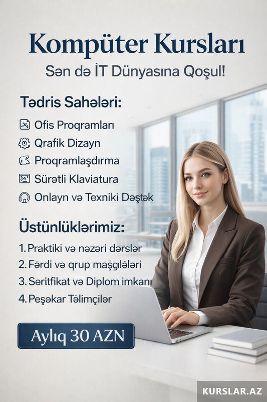 Kompüter dərsləri Kompüter dərsləri