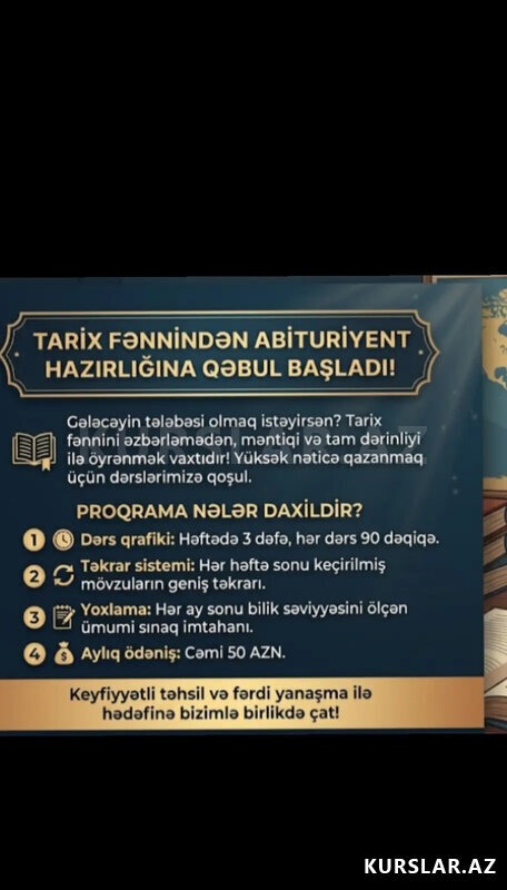 Tarix müəllimliyi Tarix müəllimliyi