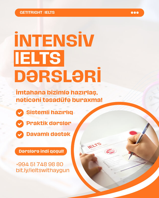 "ielts global path" dərsləri "ielts global path" dərsləri