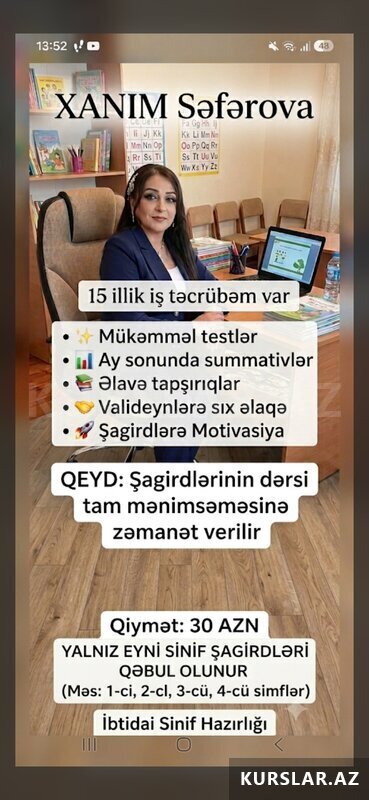 İbtidai siniflər üçün İbtidai siniflər üçün