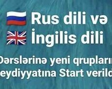 Rus və ingilis dili hazırlığı