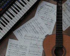 Skripka gitara, piano, musiqi nəzəriyyəsi kursları