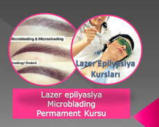 Lazer epilyasiyası və microblading permament kursu