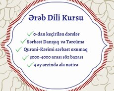 Ərəb dili kursu
