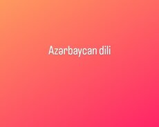 Onlayn Azərbaycan dili dərsləri