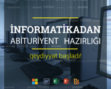 İnformatikadan abituriyent hazırlığı kursları