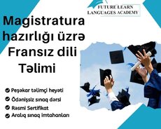 magistiratura hazırlığı üzrə Fransız dili təlimi