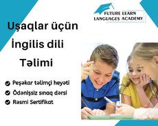 Uşaqlar üçün İngilis dili təlimi