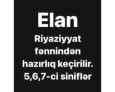 Riyaziyyat fənnindən hazırlıq