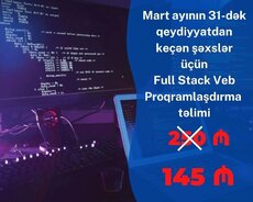 Full Stack Veb proqramlaşdırma kursu