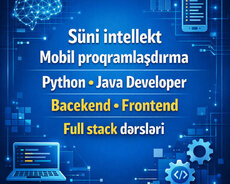 Developer mobil programlaşdırma süni intellekt kursları