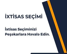 ixtisas seçimi