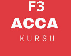 Acca F3 hazırlığı