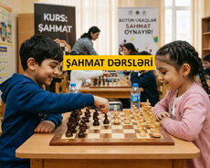 Şahmat dərsləri böyüklər və uşaqlar üçün
