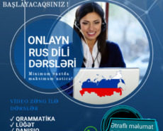 Onlayn Rus dili dərsləri
