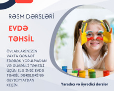 Evdə Təhsil - Rəsm dərsləri