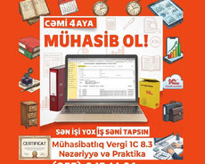 Milli Mühasibatlıq 1c Kursları