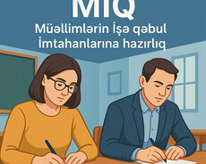 Müəllimlərin işə qəbul Miq imtahanlarına hazırlıq