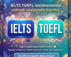 Ielts və Toefl imtahanlarına hazırlıq