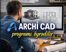 Archicad Xəritə Çertyoj sxemçəkmə dərsləri