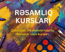 Rəssamliq kursu içindəki istedadi kəşf et