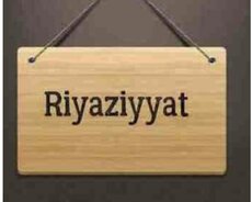 Riyaziyyat fənnindən hazırlıq