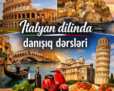 İtalyancanı Danışaraq Praktik öyrədirik
