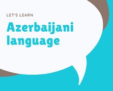 Azerbaijan Language for Foreigners ingilis Speakers
