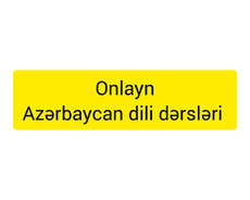 Onlayn Azərbaycan dili dərsləri