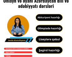 Onlayn və əyani Azərbaycan dili və ədəbiyyat hazırlığı