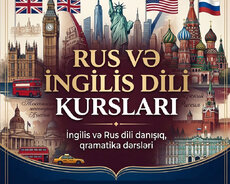 İngilis Rus dili dərsləri fərdi şəkildə