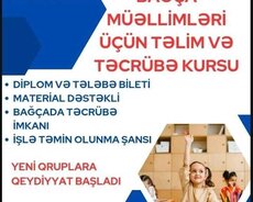 Bağça müəllimləri üçün Təlim və Təcrübə kursu