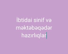 məktəbəqədər hazırlıq