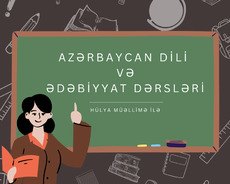 Azərbaycan dili Və Ədəbiyyat Dərsləri
