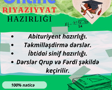 Online Riyaziyyat hazırlığı