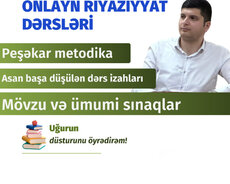 Onlayn Riyaziyyat hazırlığı