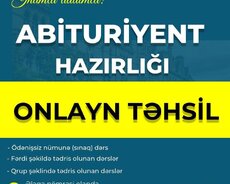 Abituriyent hazırlığı Onlayn Dərslər