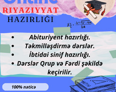 Online riyaziyyat hazırlığı