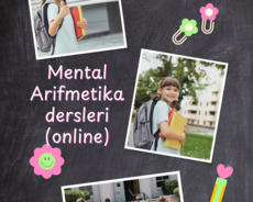 Online Mental Arifmetika dərsleri