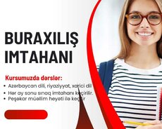 Resm buraxılış imtahanları hazırlığı